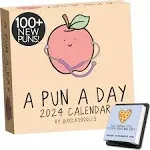 2025 A Pun A Day Desktop Calendar