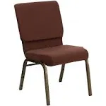 Flash Furniture HERCULES Series Stacking Church Chair Fabric