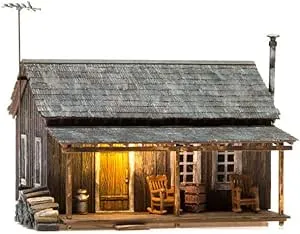 WOODLAND SCENICS Rustic Cabin HO Scale