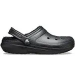 Crocs Black Classic Lined Clog