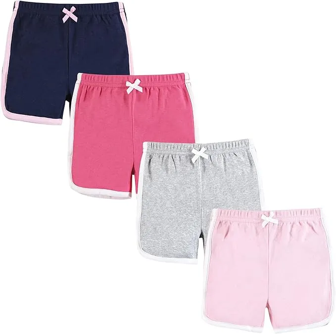 Hudson Baby Baby Shorts Bottoms 4-Pack