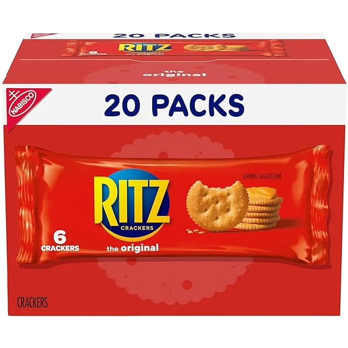 RITZ Original Crackers, Family Size, 3 Boxes