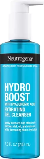 Neutrogena Hydro Boost Hydrating Facial Cleanser, Gel Face Wash - 7.8 fl oz