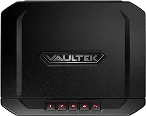 VAULTEK Essential Series Quick Access Portable Safe Auto Open Lid Quick-release Security Cable Rechargeable Lithium-ion Battery