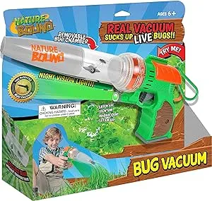 Nature Bound Bug Catcher Toy, Eco-Friendly Bug Vacuum, Catch and Release Indoor/Outdoor Play, Ages 6+