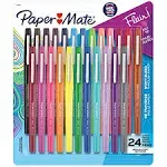 Paper Mate Flair Felt Tip Pens, Medium Tip, Limited Edition, 24 Count