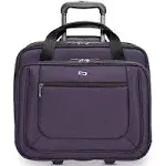 Solo New York Bryant Rolling Laptop Bag, Grape