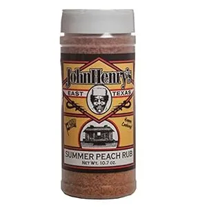 John Henry's Summer Peach Rub