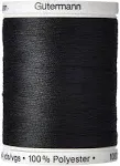 Gutermann Sew All Thread Black 1000 Metres