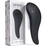 Crave Naturals Glide Thru Detangling Hair Brush for Adults & Kids Hair