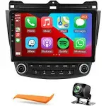 Touchscreen Wireless Carplay/Androi<wbr/>d Auto for Honda Accord 7th 2003-2007