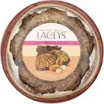 Laceys Almond and Dark Chocolate Crisp Toffee Wafer Cookies