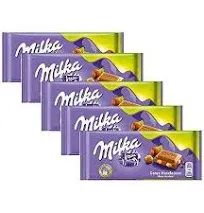 Milka Strawberry Yogurt Milk Chocolate Bar 100g 10 Pack