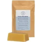 The Beeswax Co Pure Texas Beeswax Block - Ultra Clean - Naturally Filtered &amp; ...