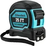 DURATECH Magnetic Tape Measure 25FT with Fractions 1/8, Retractable Me