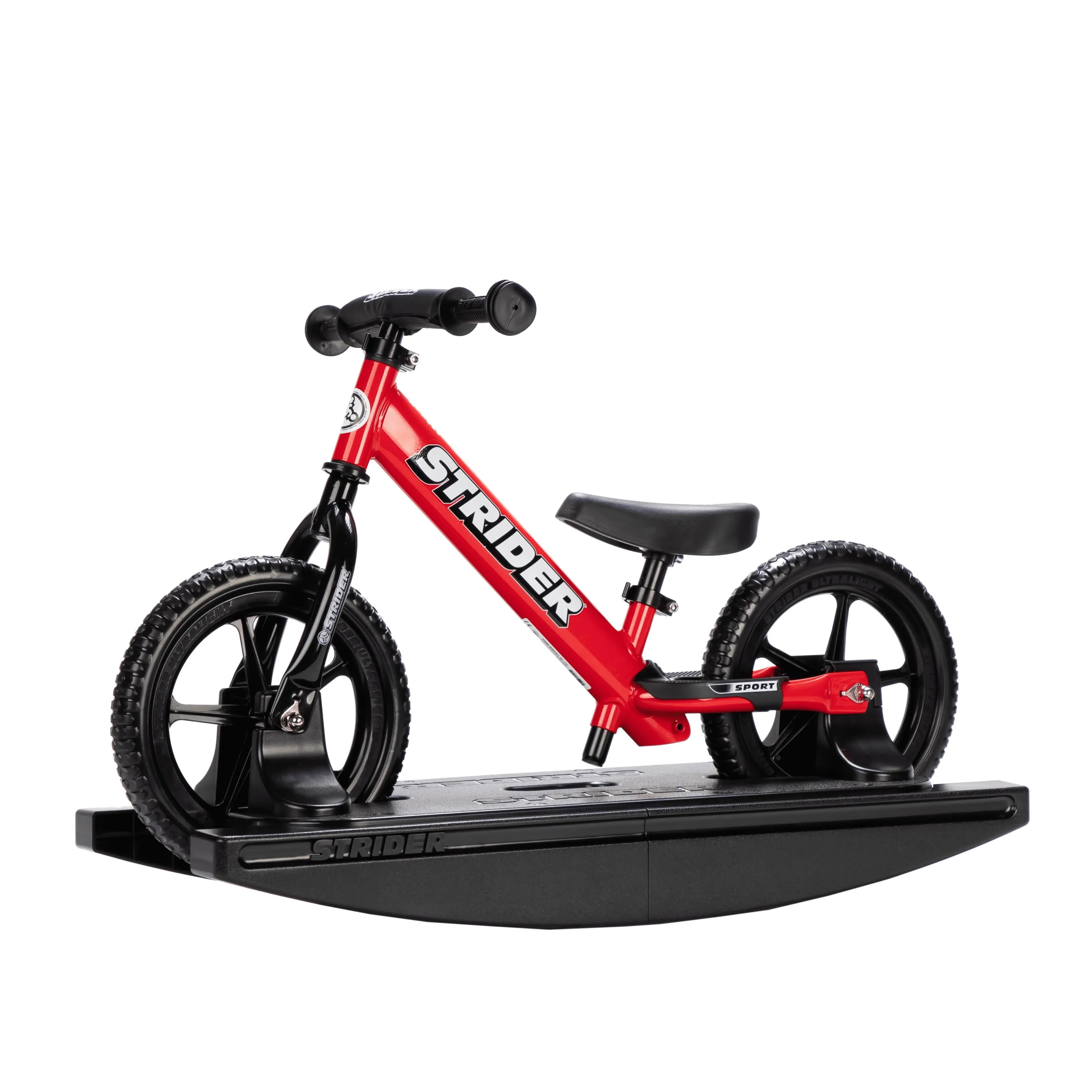 Strider 12 Sport Baby Bundle Balance Bike in Red