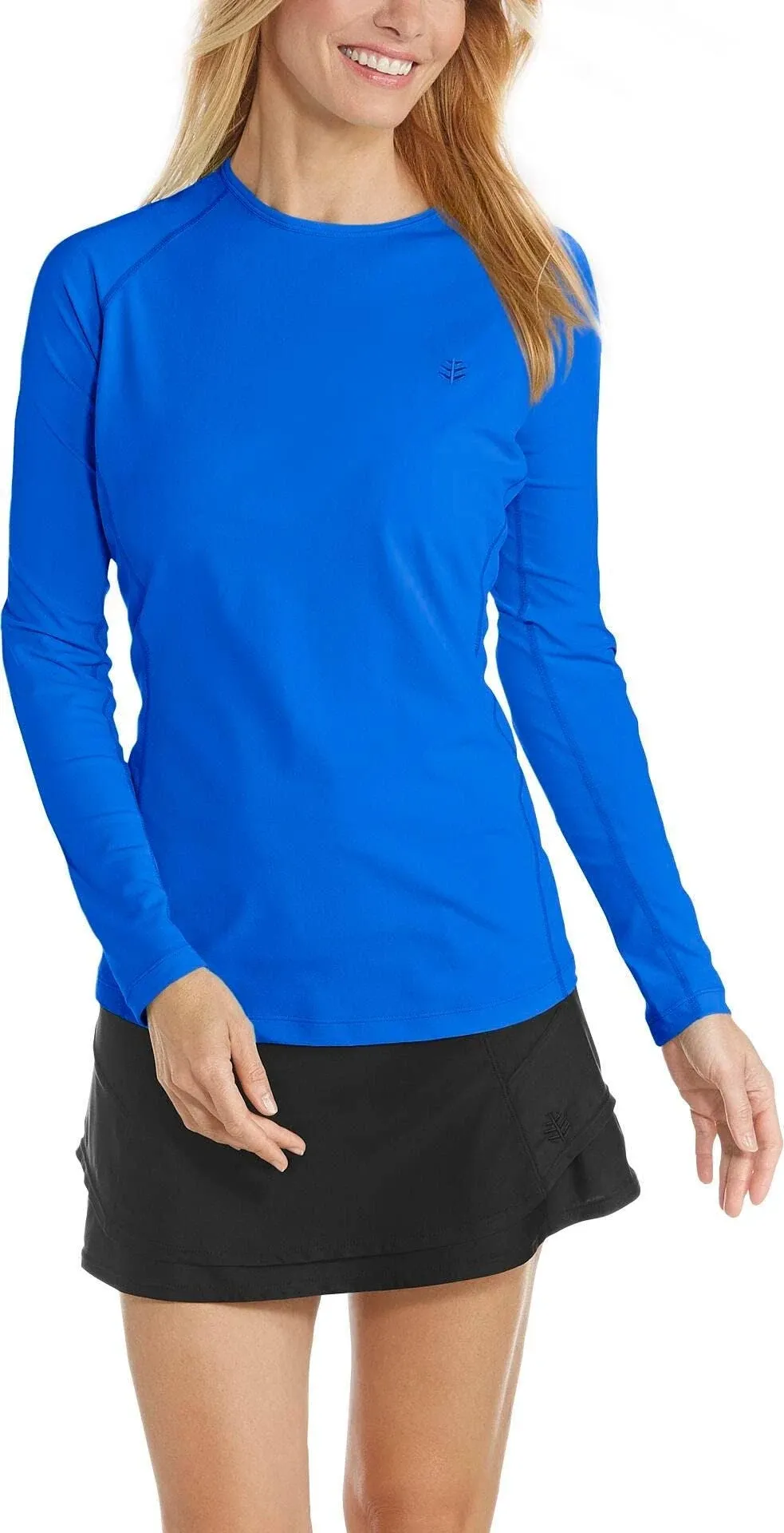 Coolibar UPF 50+ Women's Hightide Long Sleeve Swim Shirt - Sun Protective