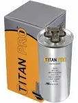 TITAN PRO Run Capacitor 40+5 MFD 440/370 Volt Round TRCFD405 (O20539-3 A) BIN#16