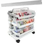 Deflecto Stackable Caddy Organizer Multi-Pack Bundle