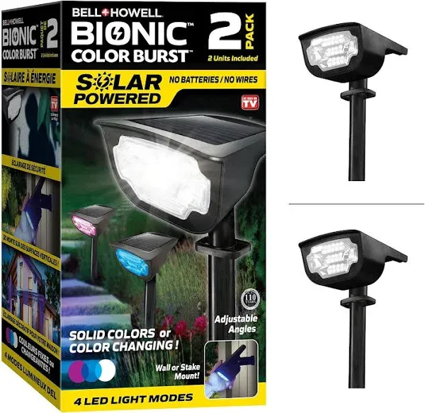 Bell+Howell Bionic Color Burst Solar Path Light