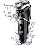 Men&#039;s Electric Shaver - Corded and Cordless Rechargeable 3D Rotary Shaver Raz...