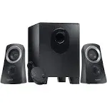 Logitech Z313 2.1 Channel Computer Speakers - Black