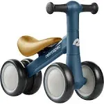 Retrospec Cricket Baby Walker Balance Bike with 4 Wheels for Ages 12-24 Months - Toddler Bicycle Toy for 1 Year Old