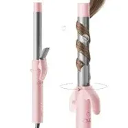 Rotating Curling Iron 1 Inch - 2024 Upgraded Rota Automatic Curling Wand for ...