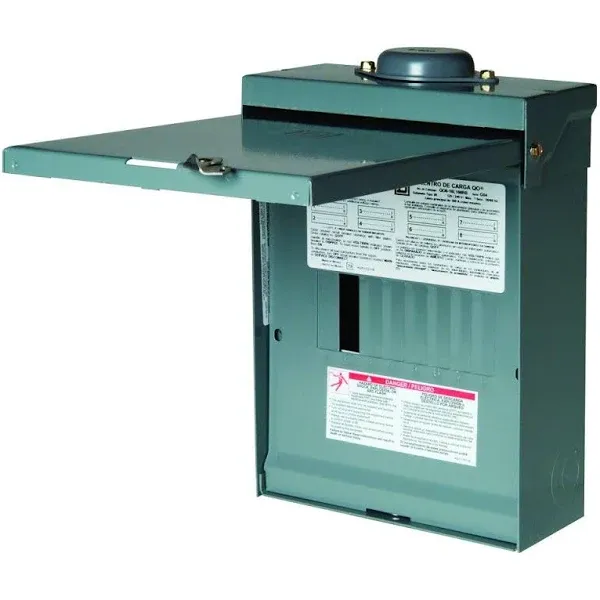 QO816L100RBCP Square D QO Main Lug Load Center