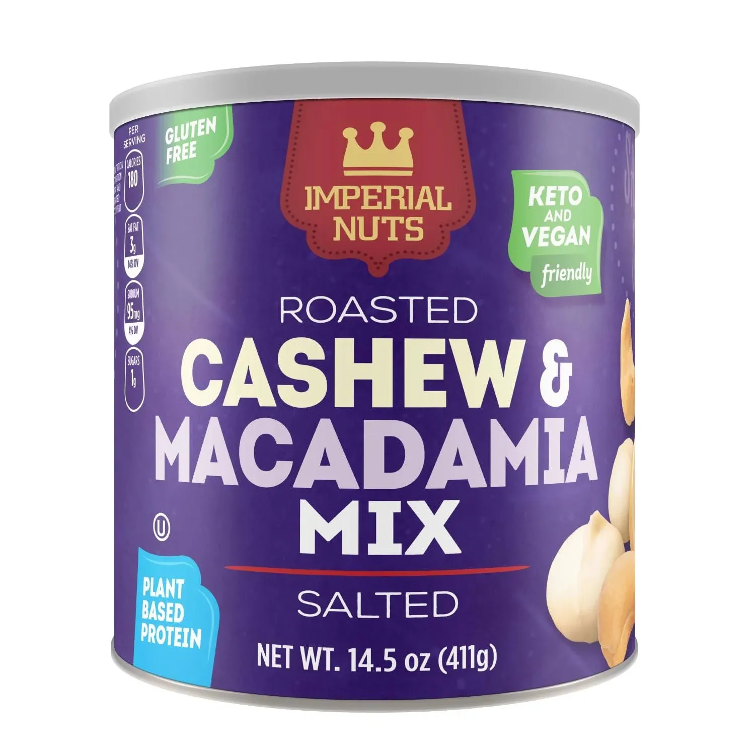 Roasted Cashew &amp; Macadamia Nut Mix, 14.5 Oz.