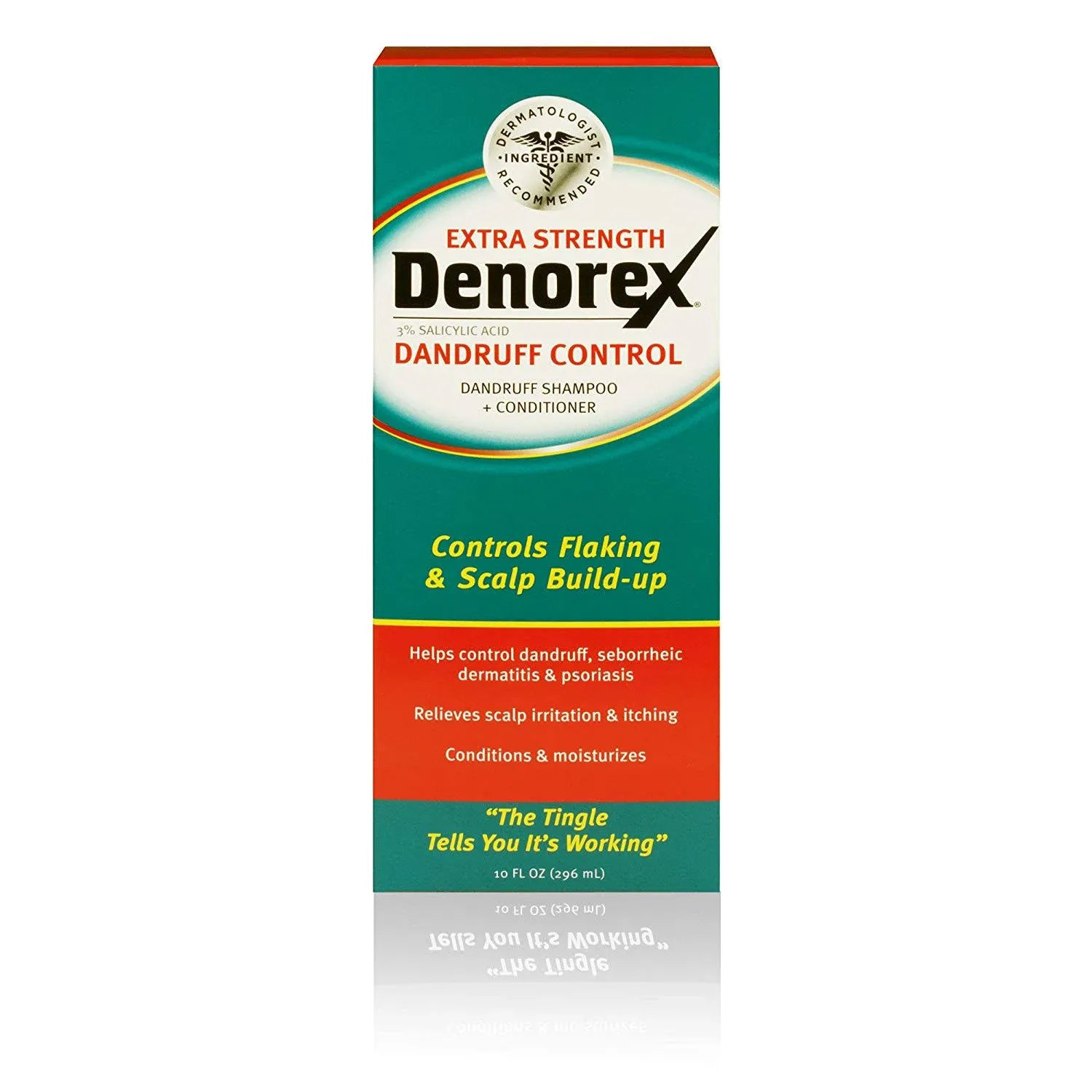 Denorex Extra Strength Dandruff Shampoo & Conditioner 10 oz, 3 Pack