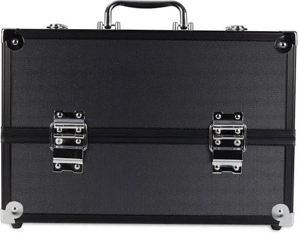 Caboodles Make Up Train Case Primped &amp; Polished Large Cosmetic Storage