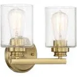 Craftmade 50502-SB Bolden 2 Light Vanity in Satin Brass