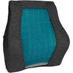 Mind Reader Harmony Collection Ergonomic Back Cushion Black