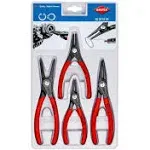 Knipex 002003SB 4-Piece Precision Circlip Snap-Ring Pliers Set