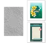 Four Petal Floral 3D Embossing Folder from the Four Petal Collection