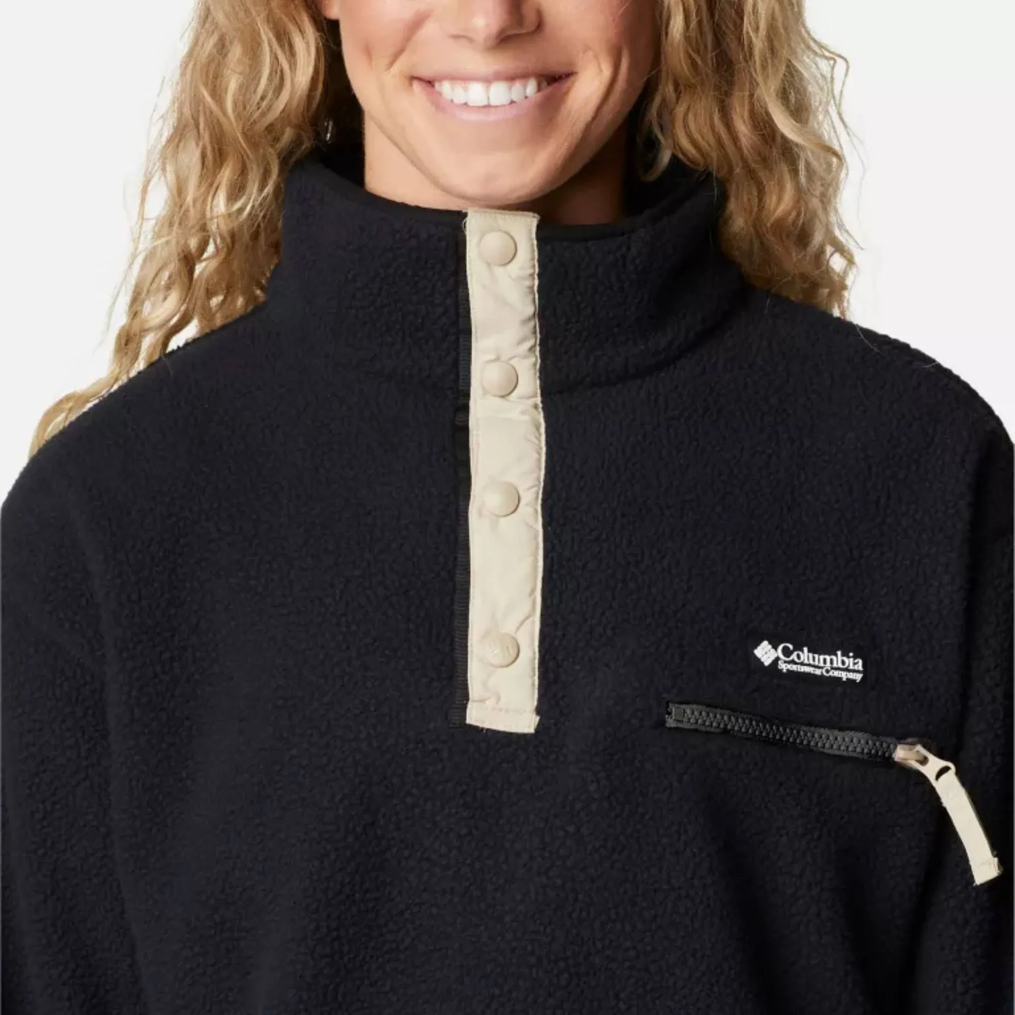 Columbia Helvetic Cropped Half Snap Fleece