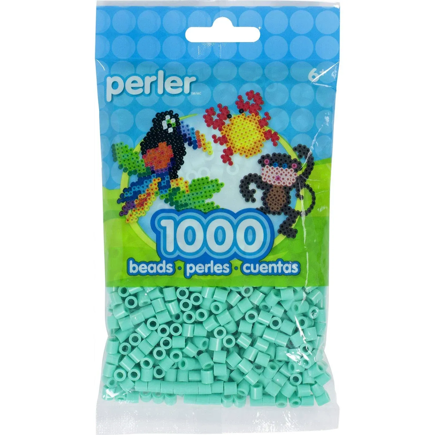 Light Green - Perler Beads 1000/Pkg