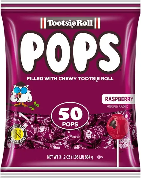 Tootsie Pops Chocolate Flavored Lollipops with Chocolatey Center