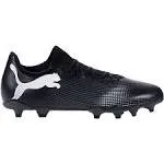 Puma Kids' Future 7 Play FG/AG Soccer Cleats, Size 11, Black/White