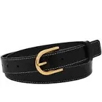 Fossil Women's D-Link Belt - Black