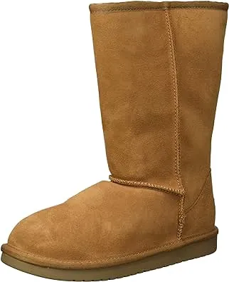 Koolaburra by Ugg - Big Kids' Koola Tall Boot in Chestnut, Size 2