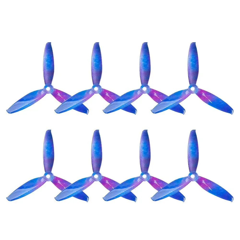 GEMFAN 8Pcs 5043 3-Blade Propellers 5 Inch Props (5.0 X 4.3) CW CCW for RC FPV D