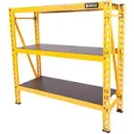 DeWalt 56831 Storage Rack 48" H X 50" W X 18" D Yellow Steel Yellow