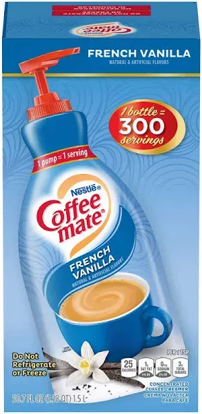 Coffee Mate French Vanilla Coffee Creamer