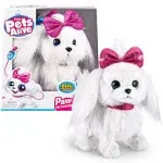 ZURU Pets Alive Paw Paw the Walking Puppy Electronic Pet Maltese Toy Gift