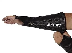 Arm Chaps Leather Protective Arm Guard Sleeves Prevent Cuts