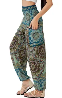 Joob Joob Boho Pants for Women - Hippie Harem Pants Women - Womens Yoga Pants – Comfy Bohemian Flowy Hippie Clothes