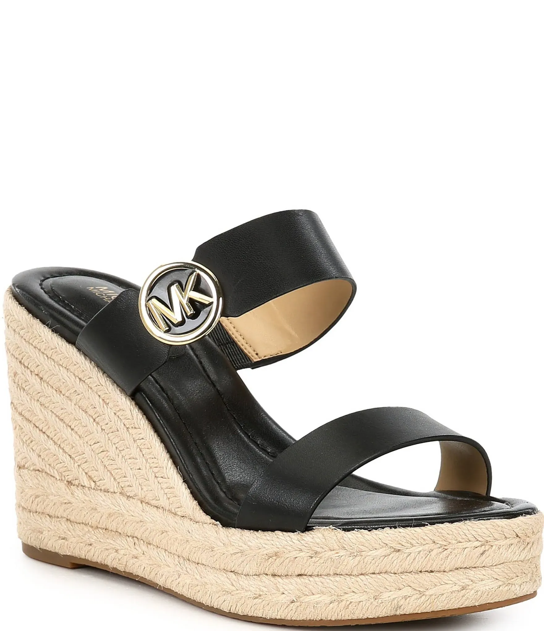 Michael Michael Kors Women's Lucinda Leather Wedge