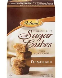 Roland Products  Demerara Cut Sugar Cubes  17.5 Oz